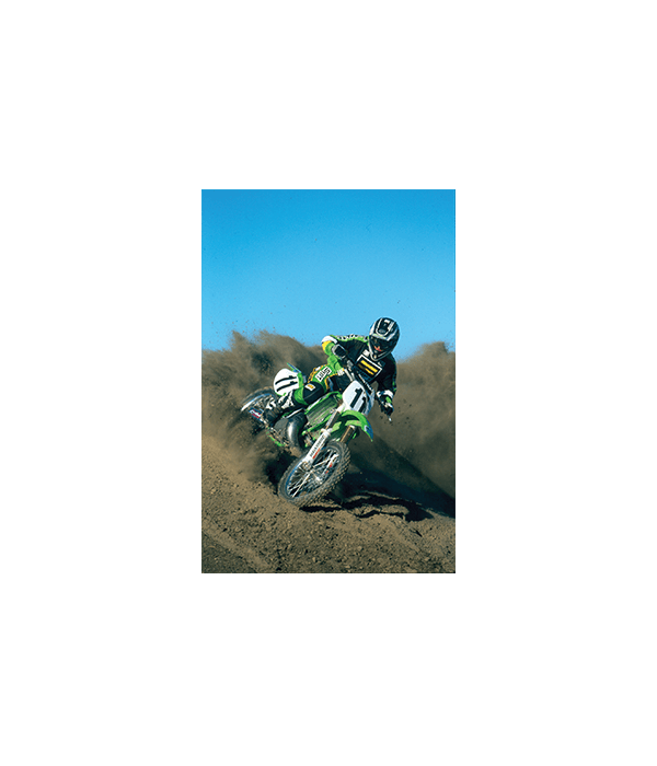 Jeff Emig riding at the AMA Supercross Championship