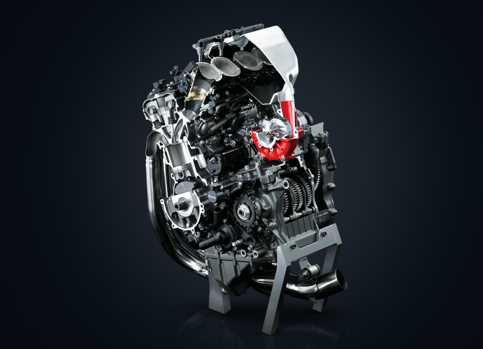 Ninja H2 engine